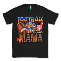 Black football mama Classic Tee - CowhideDigitalArt