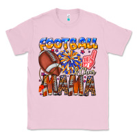 Bubblegum Pink football mama Classic Tee - CowhideDigitalArt