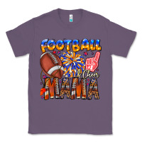 Lavender football mama Classic Tee - CowhideDigitalArt