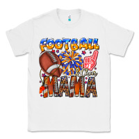 White football mama Classic Tee - CowhideDigitalArt