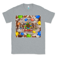Heather Grey autism mom Classic Tee - BarkalooDesign