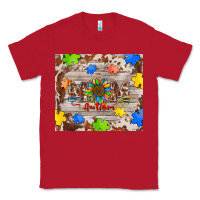 Red autism mom Classic Tee - BarkalooDesign