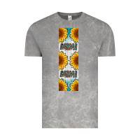 Cloud Rock mimi sunflower leopard  pen wrap Vintage Tee - Artiststas