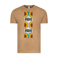 Vintage Camel mimi sunflower leopard  pen wrap Vintage Tee - Artiststas