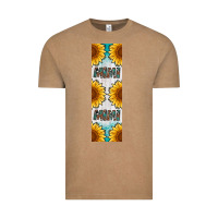 Vintage Coffee mimi sunflower leopard  pen wrap Vintage Tee - Artiststas