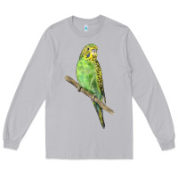 Moon Dust Budgeriar Bird Parrot Long Sleeve Tee - LillyAllenDesigns