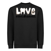 Black love dental hygienist Heavyweight Sweatshirt - AdoDesignShop