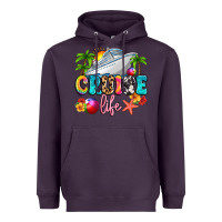 Plum cruise life Heavyweight Hoodie - Artiststas