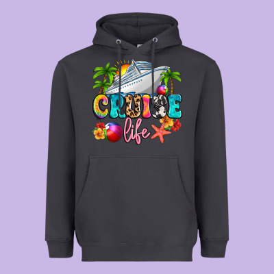 Cruise Life Heavyweight Hoodie Designed By Artiststas