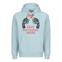 Blue Mist Hot Southern Mess Premium Hoodie - Bettercallsaul