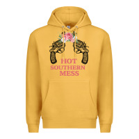 Mustard Hot Southern Mess Premium Hoodie - Bettercallsaul