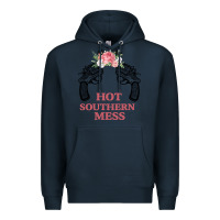 Navy Hot Southern Mess Premium Hoodie - Bettercallsaul