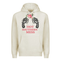 Oatmeal Heather Hot Southern Mess Premium Hoodie - Bettercallsaul