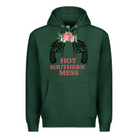 Sports Green Hot Southern Mess Premium Hoodie - Bettercallsaul