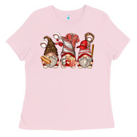 Bubblegum Pink baseball gnomes Ladies Tee - Zillion Design Studio