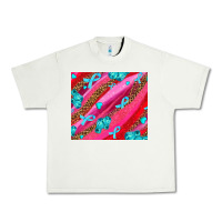 Pistachio cancer boxing gloves and cancer ribbon Urban Heavy Tee - AdoDesignShop