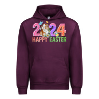 Mauve Wine 2024 happy easter Urban Hoodie - CowGirlArtShop