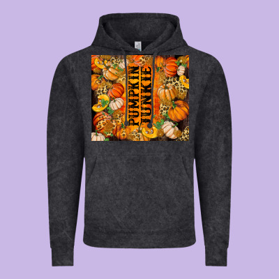 Pumpkin Junkie Vintage Hoodie Designed By Ranaportraitstore