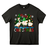 Asphalt merry christmas duck Heavy Core Tee - Zillion Design Studio
