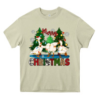 Mossy merry christmas duck Heavy Core Tee - Zillion Design Studio