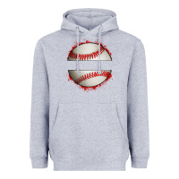 Heather Grey personalized baseball Heavyweight Hoodie - Artiststas