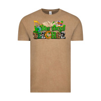 Vintage Coffee one lucky teacher Vintage Tee - AdoDesignShop