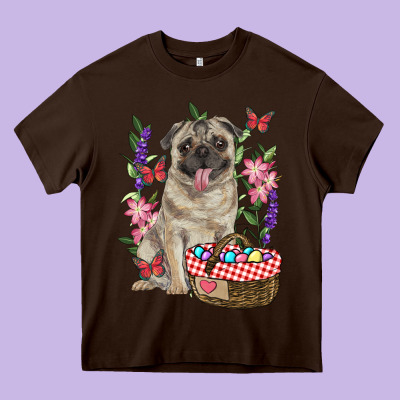 Heavy Core Tee easter pug