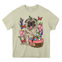 Mossy easter pug Heavy Core Tee - RanaPortraitStore
