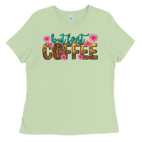 Matcha but first coffee Ladies Tee - texasbilliewilder