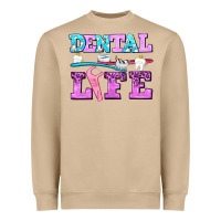 Mushroom dental life with teeth Heavyweight Sweatshirt - AdoDesignShop