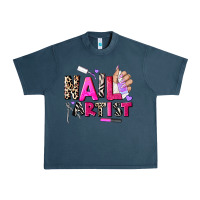 Midnight Navy nail artist Urban Heavy Tee - AdoDesignShop