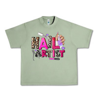 Oil Green nail artist Urban Heavy Tee - AdoDesignShop