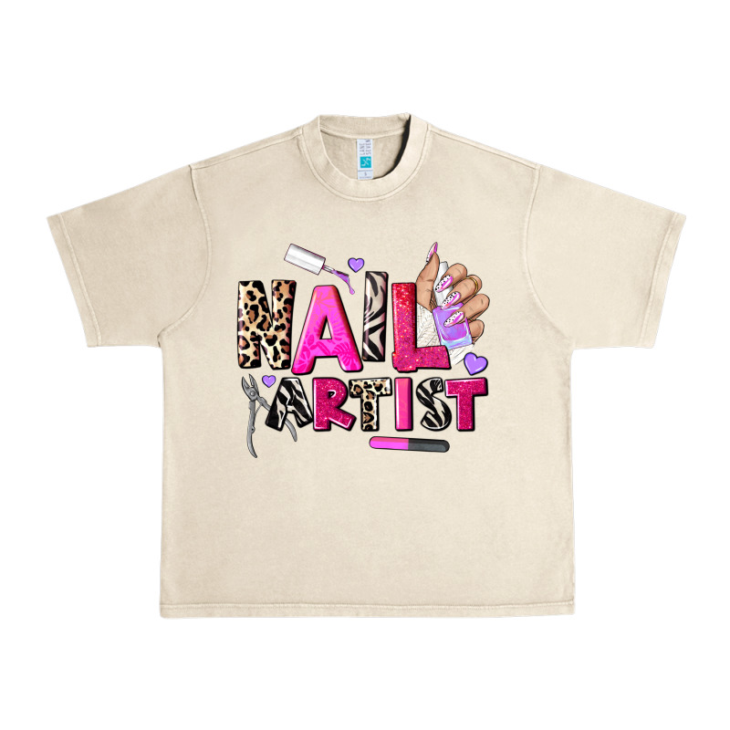 Nail Artist Urban Heavy Tee by AdoDesignShop | Teevron