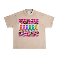 French Oak western colorfull cancer ribbon Urban Heavy Tee - AdoDesignShop