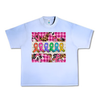 Grape Ice western colorfull cancer ribbon Urban Heavy Tee - AdoDesignShop