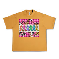 Peanut Butter western colorfull cancer ribbon Urban Heavy Tee - AdoDesignShop