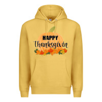 Antique Gold Happy Thanksgiving Premium Hoodie - Bettercallsaul