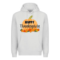 Dove Grey Happy Thanksgiving Premium Hoodie - Bettercallsaul