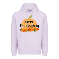 Lilac Happy Thanksgiving Premium Hoodie - Bettercallsaul
