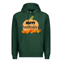 Sports Green Happy Thanksgiving Premium Hoodie - Bettercallsaul