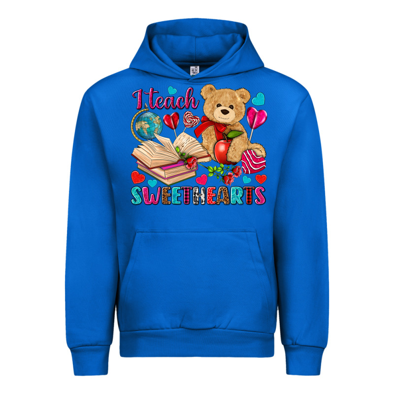 I Teach Sweethearts Valentine's Day Urban Hoodie by HowdyJamesFarm | Teevron
