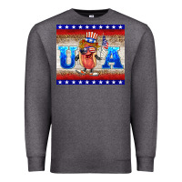 Usa Hot Dog Premium Sweatshirt | Teevron