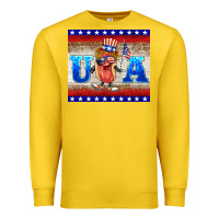 Lemon usa hot dog Premium Sweatshirt - BarkalooDesign