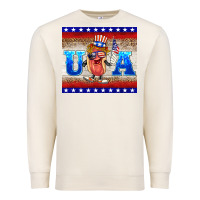 Sandshell usa hot dog Premium Sweatshirt - BarkalooDesign