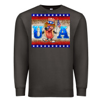 Smoke usa hot dog Premium Sweatshirt - BarkalooDesign