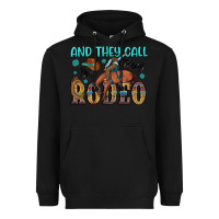 Black and they call the thing rodeo Heavyweight Hoodie - Artiststas
