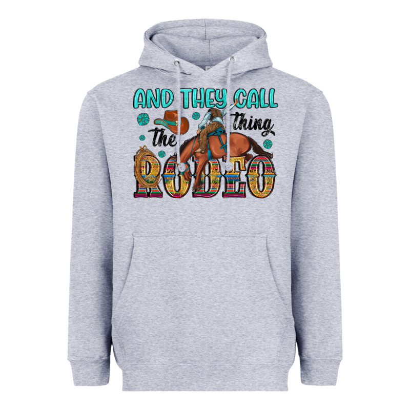 And They Call The Thing Rodeo Heavyweight Hoodie by Artiststas | Teevron