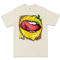 Bone lemon lips with leopard Premium Tee - texasbilliewilder