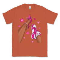 Copper afro sneakers and heels Classic Tee - NancyCooperArtShop