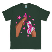 Sports Green afro sneakers and heels Classic Tee - NancyCooperArtShop